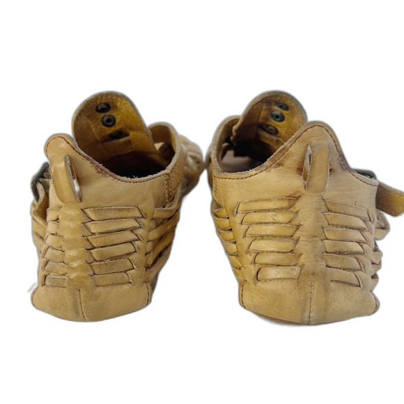 Bed Stu Claire III Women's Tan Leather Sandal Strappy Gladiator Boho Size 8 - Picture 8 of 8